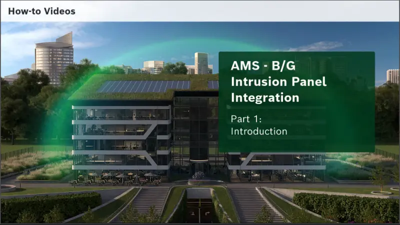 AMS B/G Integration - Part 1 Introduction
