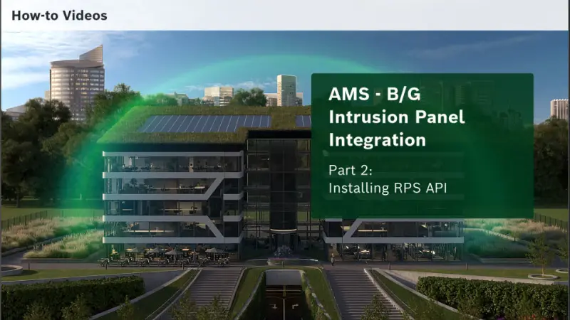 AMS B/G Integration - Part 2 Installing RPS API